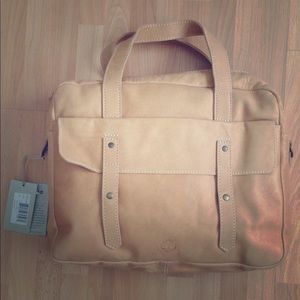 Brand new Timberland soft leather briefcase